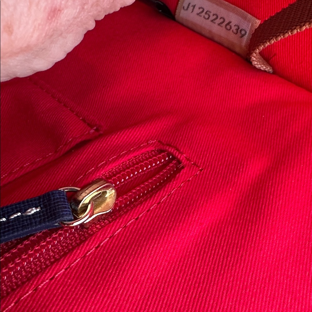 Dooney & Bourke Leather Watercolor Rainbow Striped Tote NWOT condition - Picture 6 of 10